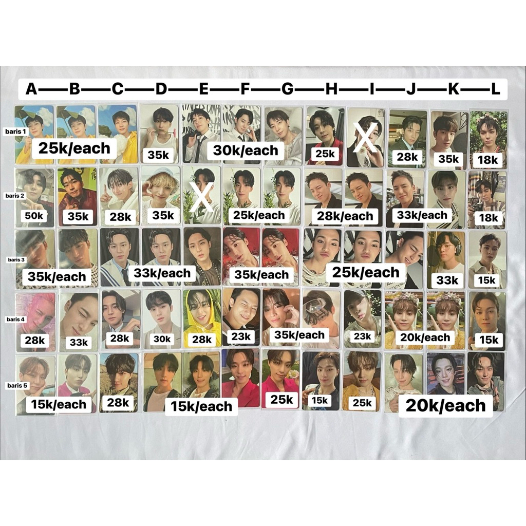 SEVENTEEN Photocard pc official wonwoo mingyu  dino vernon dibo seungkean cemong kit 17 is right her