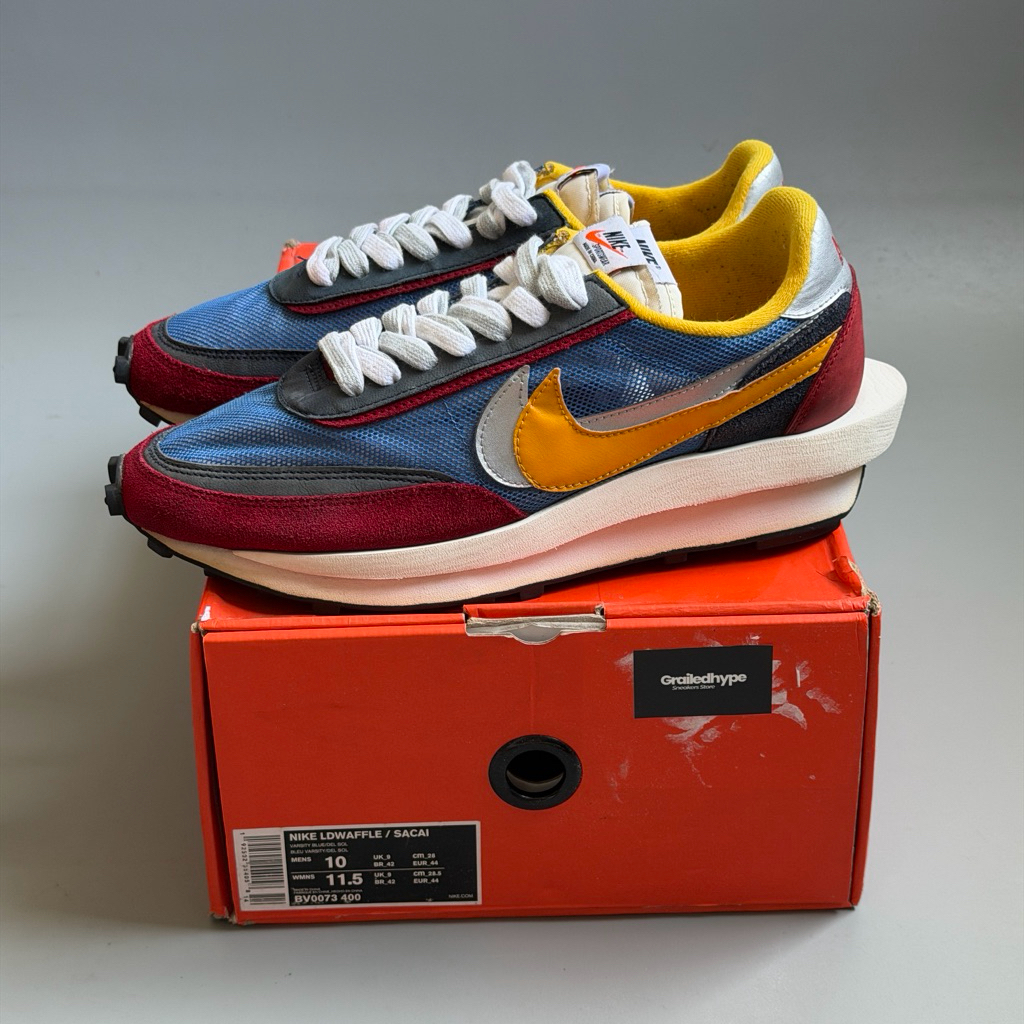 (Worn) Nike LD Waffle x Sacai Varsity Blue