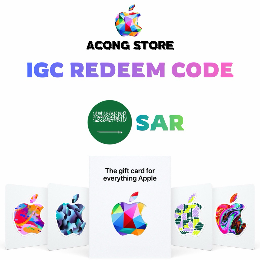 APPL3 ITUNES GFT CARD REGION ARAB SAR50 - SAR2.500