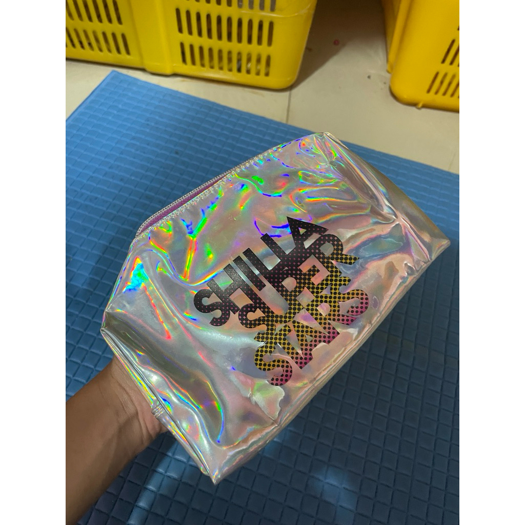 PL pouch make up hologram ‘shilla’ 20cm TH