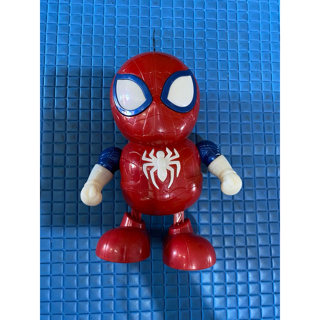 PL mainan anak dance robot spiderman (minus mati&tanpa baterai) 20cm TH