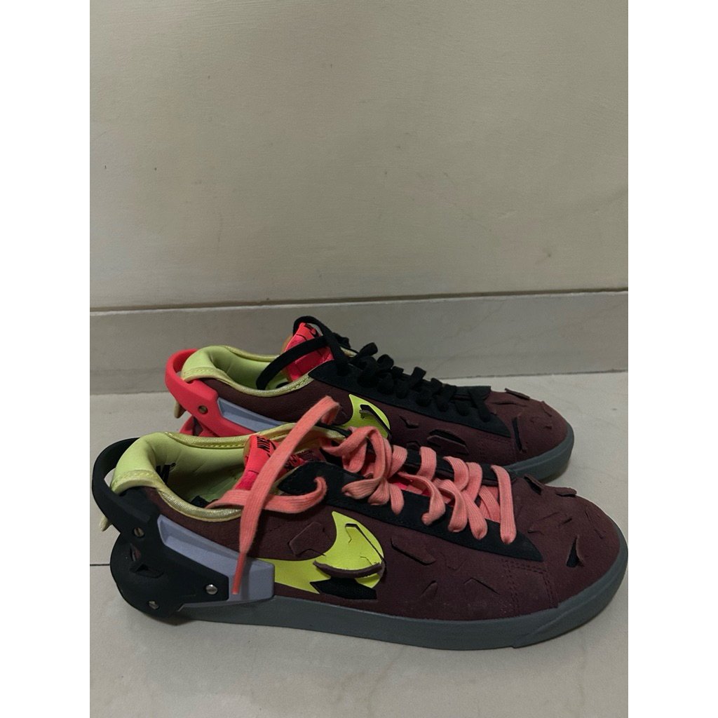 Nike Blazer Low Acronym Maroon
