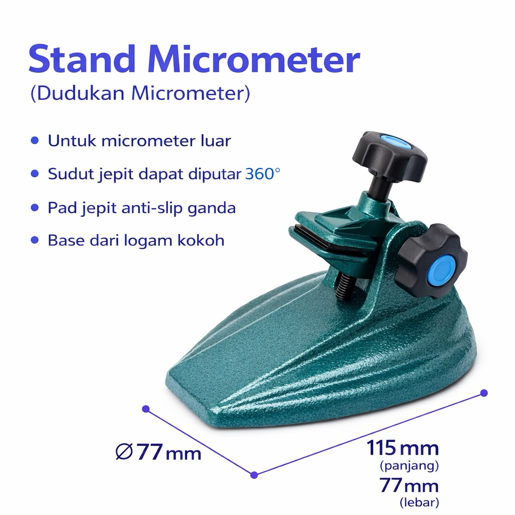 Stand Micrometer / Dudukan Micrometer