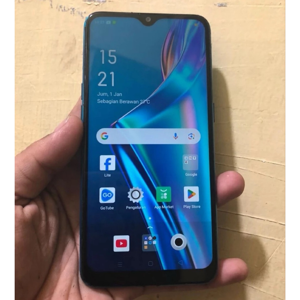 OPPO A12 4/64 GB 4G LTE HANDPHONE ANDROID SECOND MURAH BERKUALITAS ORIGINAL