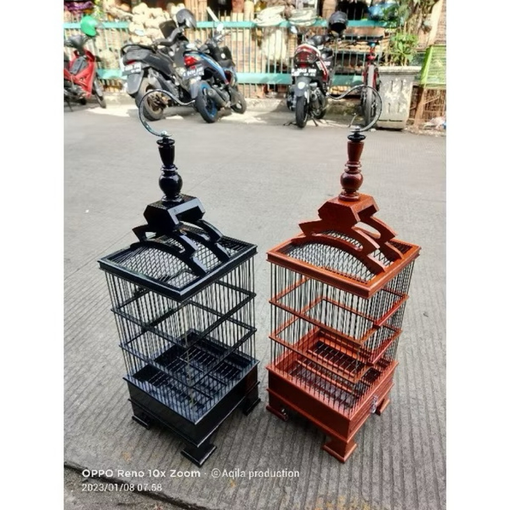 KANDANG SANGKAR PLECI KOLIBRI KOTAK PCMI MELAMIN