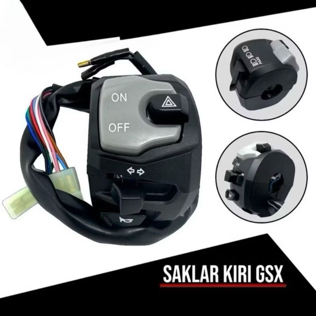Promo Saklar Holder Kiri GSX saklar kiri motor
