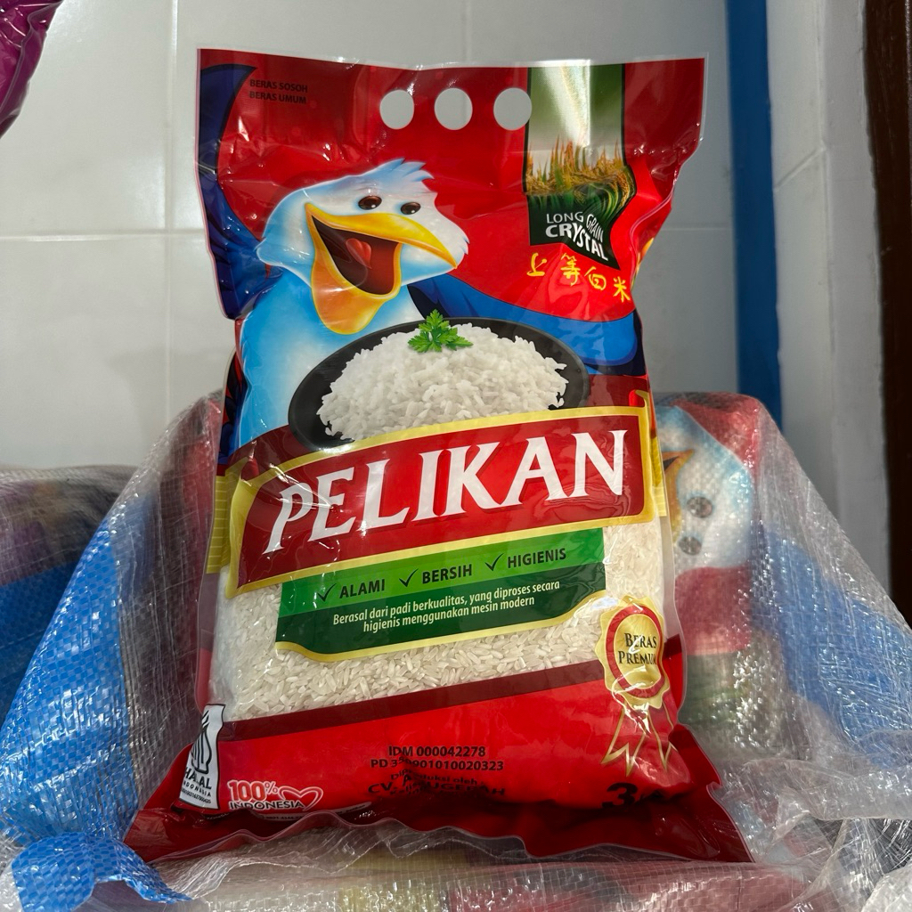 Beras Pelikan 3Kg