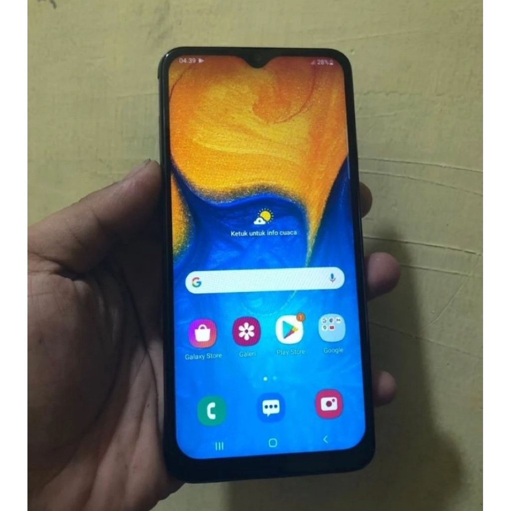SAMSUNG GALAXY A20 3/32GB 4G LTE HANDPHONE ANDROID SECOND MURAH BERKUALITAS ORIGINAL