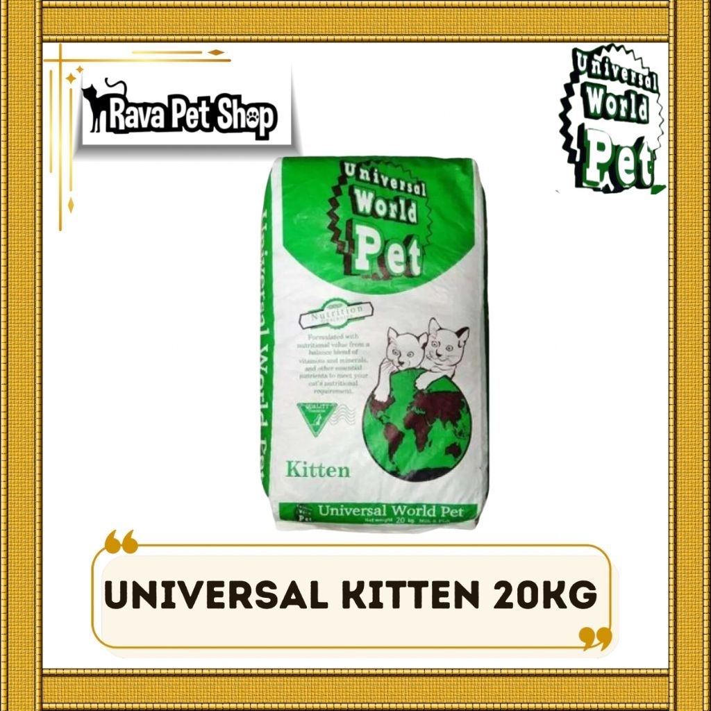 UNIVERSAL KITTEN CAT FOOD 20 KG