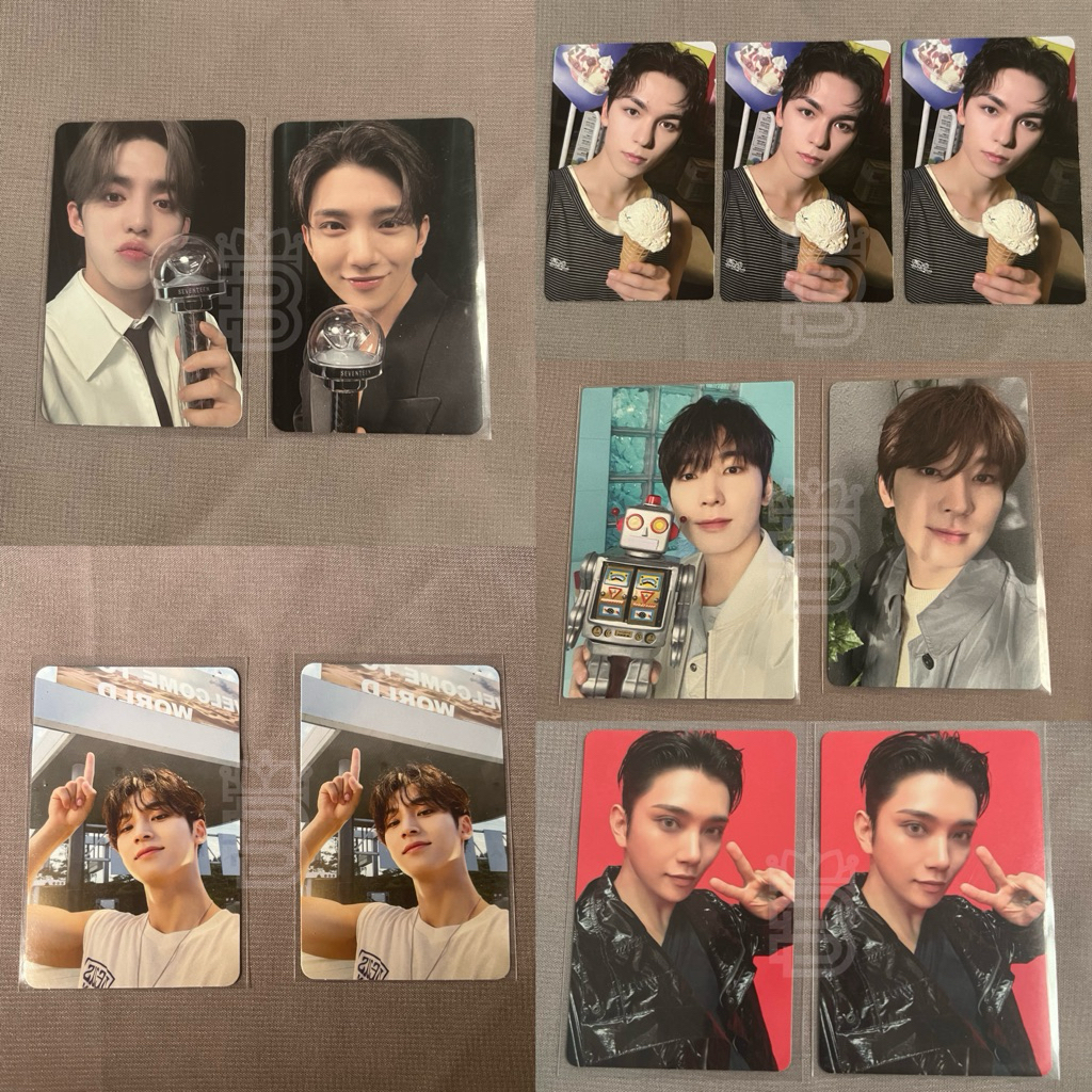 PHOTOCARD PC SEVENTEEN CARAT ZONE MINGYU DEUS SECTOR 17 HOME SHOHIKIGEN STF HAPPY BURSTDAY SVT OFFIC