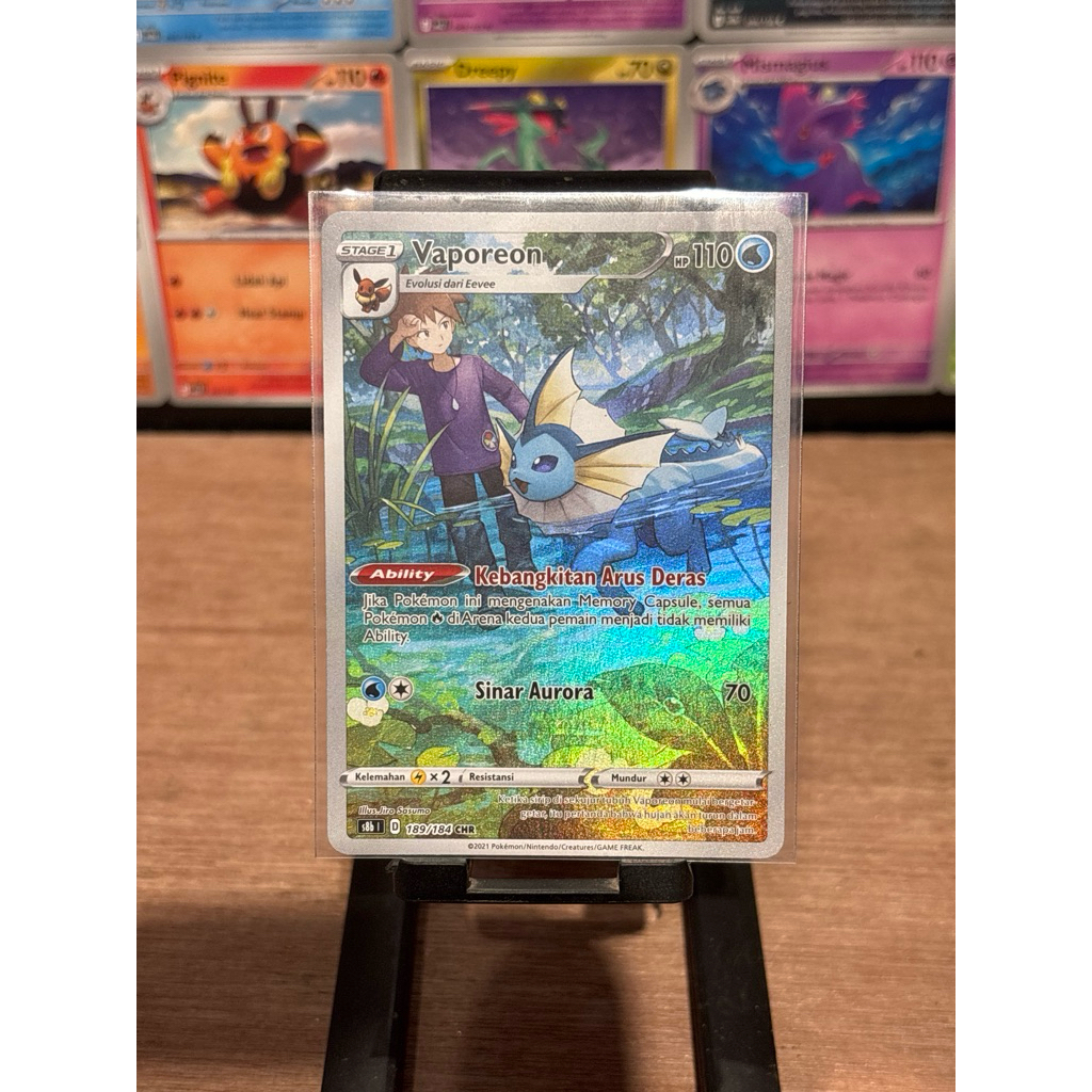 Vaporeon s8b 189/184 CHR