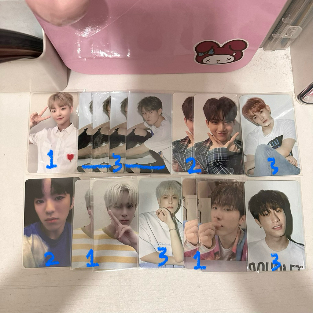 OFFICIAL - Photocard Treasure The first step chapter two Ktown4u Jihoon Yoshi Mashiho Jaehyuk Asahi 