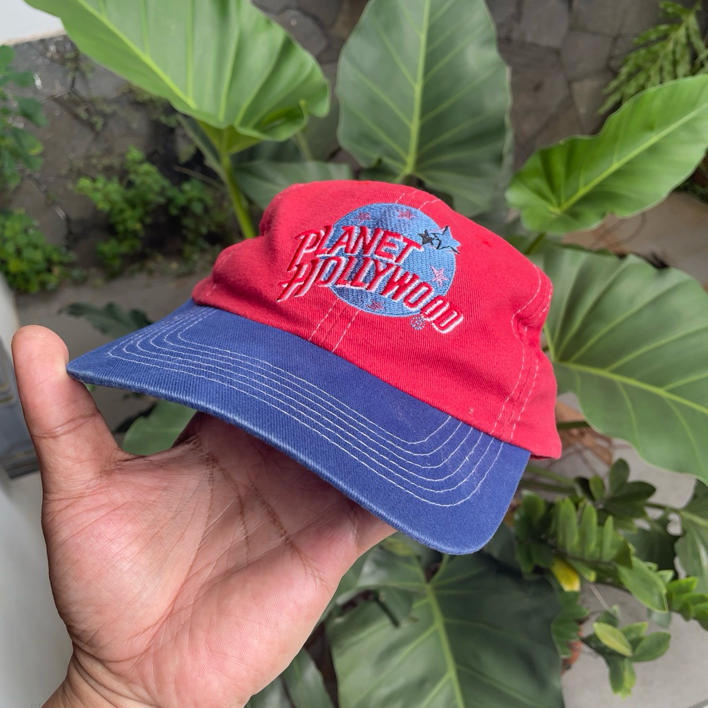 topi twotone planet hollywood ceper vtg vintage