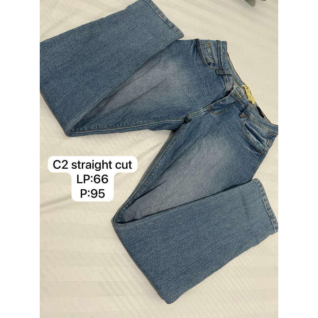 C2-celana jeans panjang