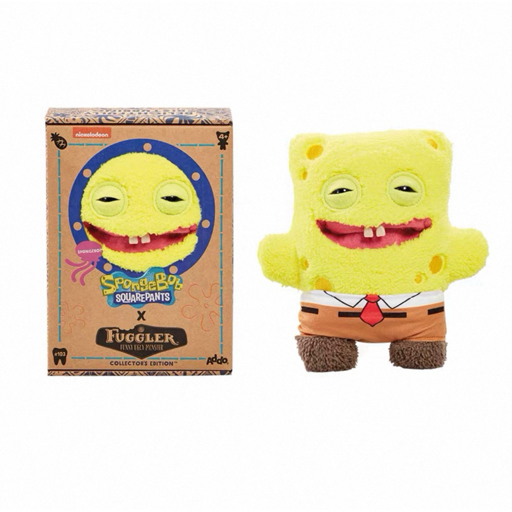[PO] Spongebob Squarepants x Fuggler Plush / Fuggler Patrick & Fuggler Spongebob / Boneka Jelek Fugg
