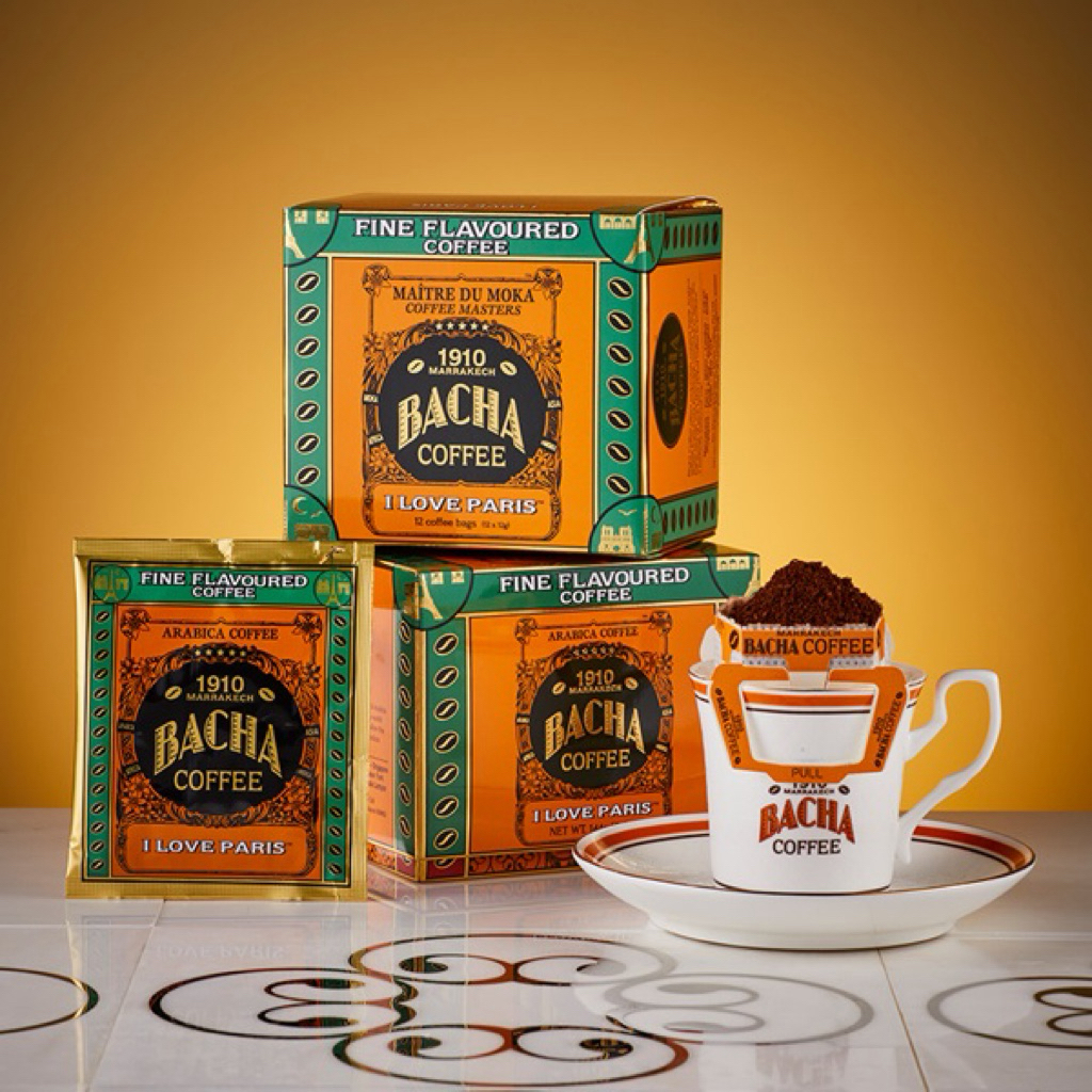 Bacha Coffee “I love Paris” 12 Coffee Bags