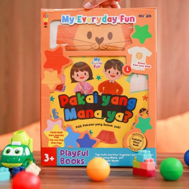 KIDDO 101 MY EVERYDAY FUN Buku Interaktif Anak Usia 3–5 Tahun PRE-ORDER
