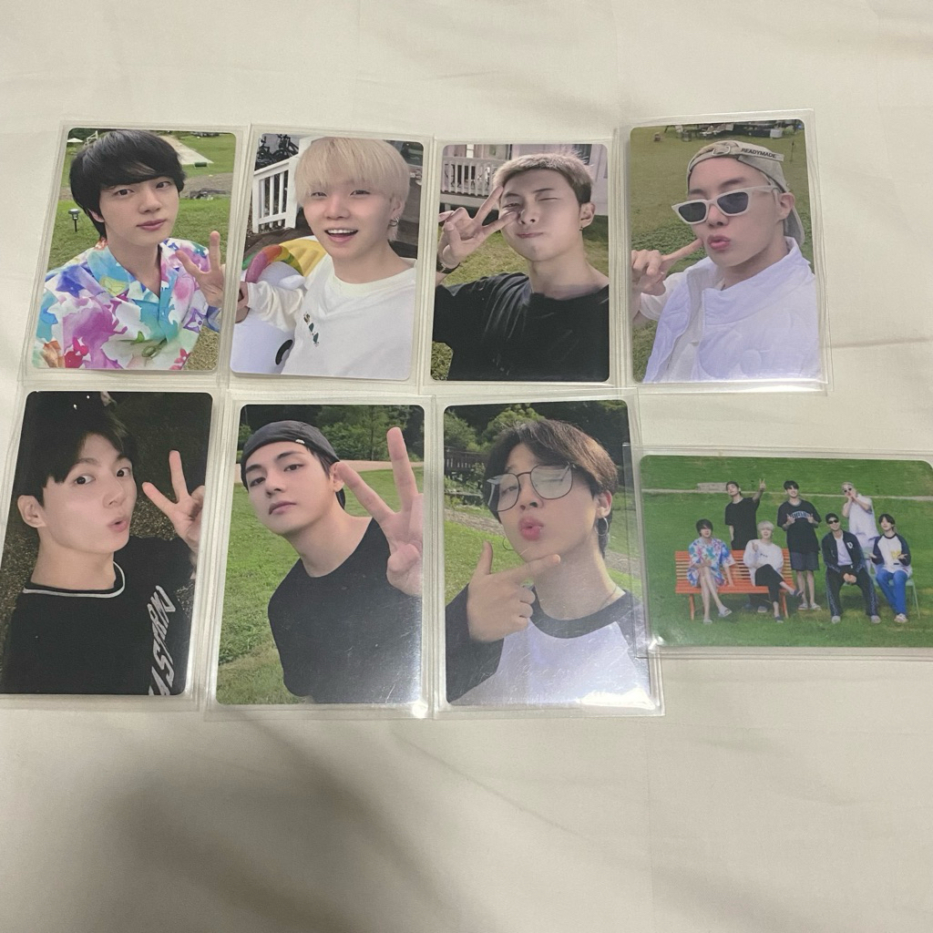 in the soop 2 bts pc photocard namjoon rm jin seokjin yoongi suga jhope hoseok jimin taehyung v jk j