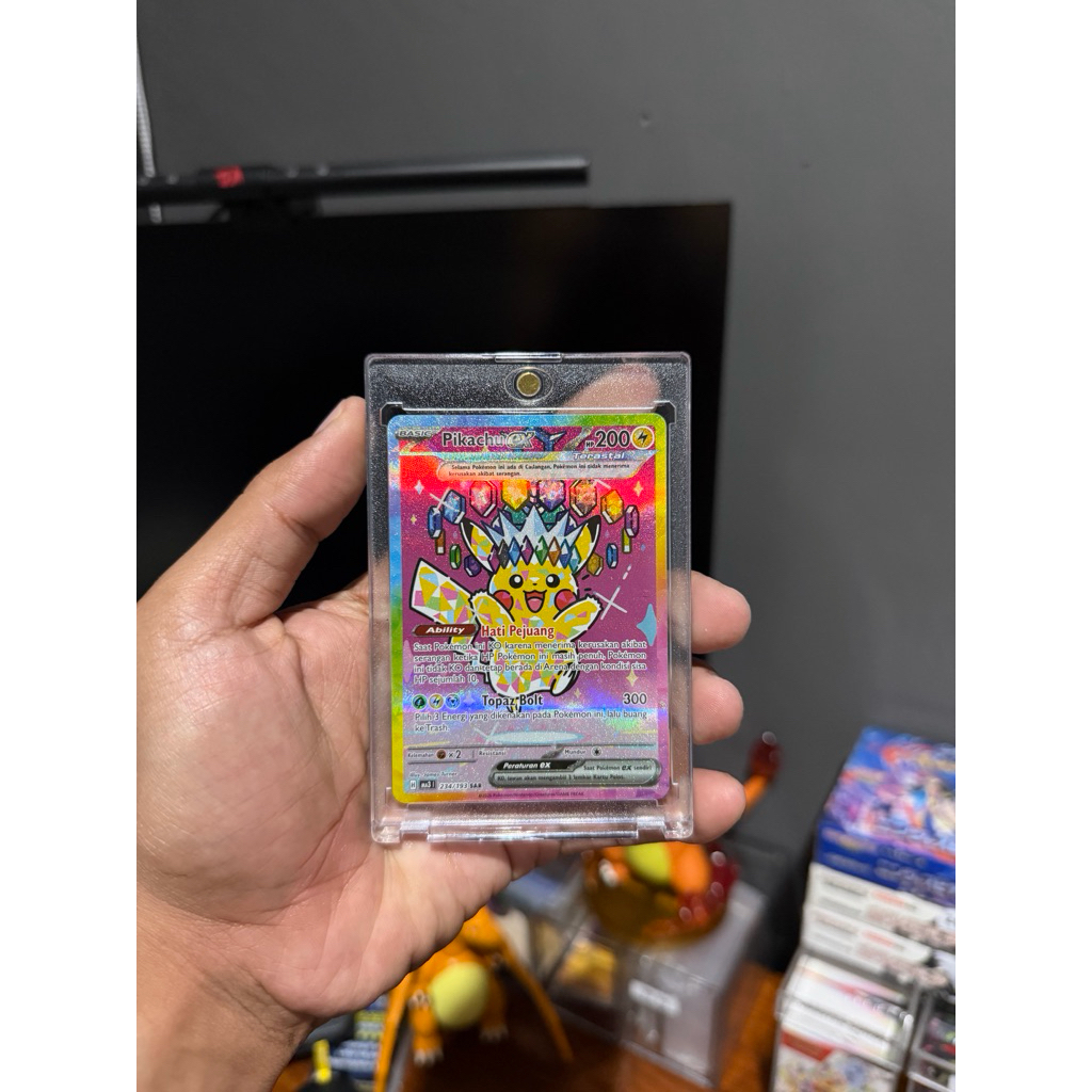 PIKACHU SAR EX MEGA IMPIAN