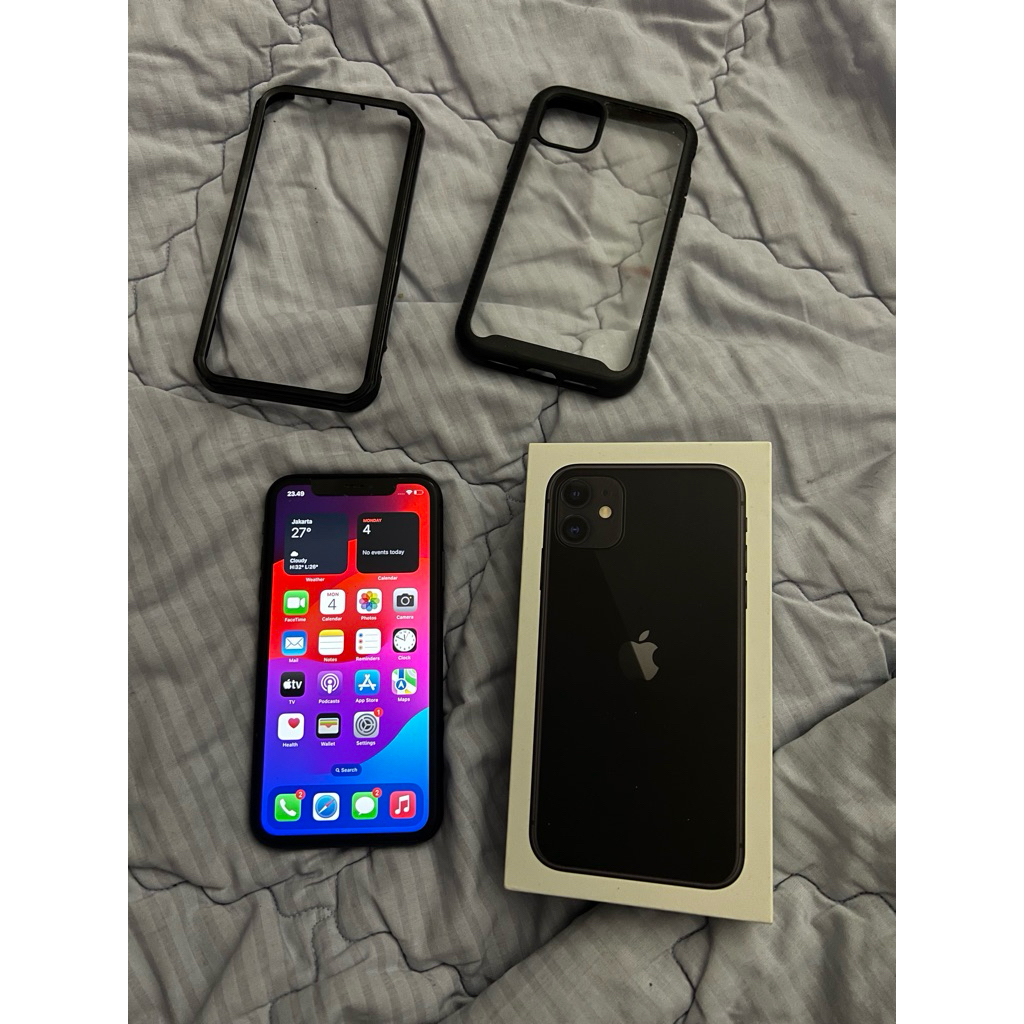 Apple iPhone 11 64gb Fullset iBox BH 88%