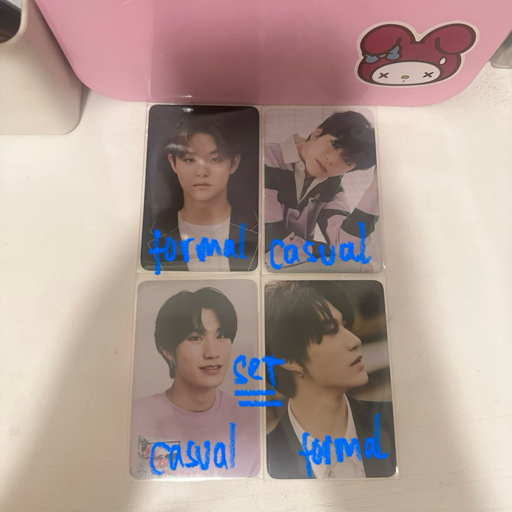 OFFICIAL - Photocard Treasure welcoming collection welcol 2021 Formal casual Jihoon jaehyuk yedam