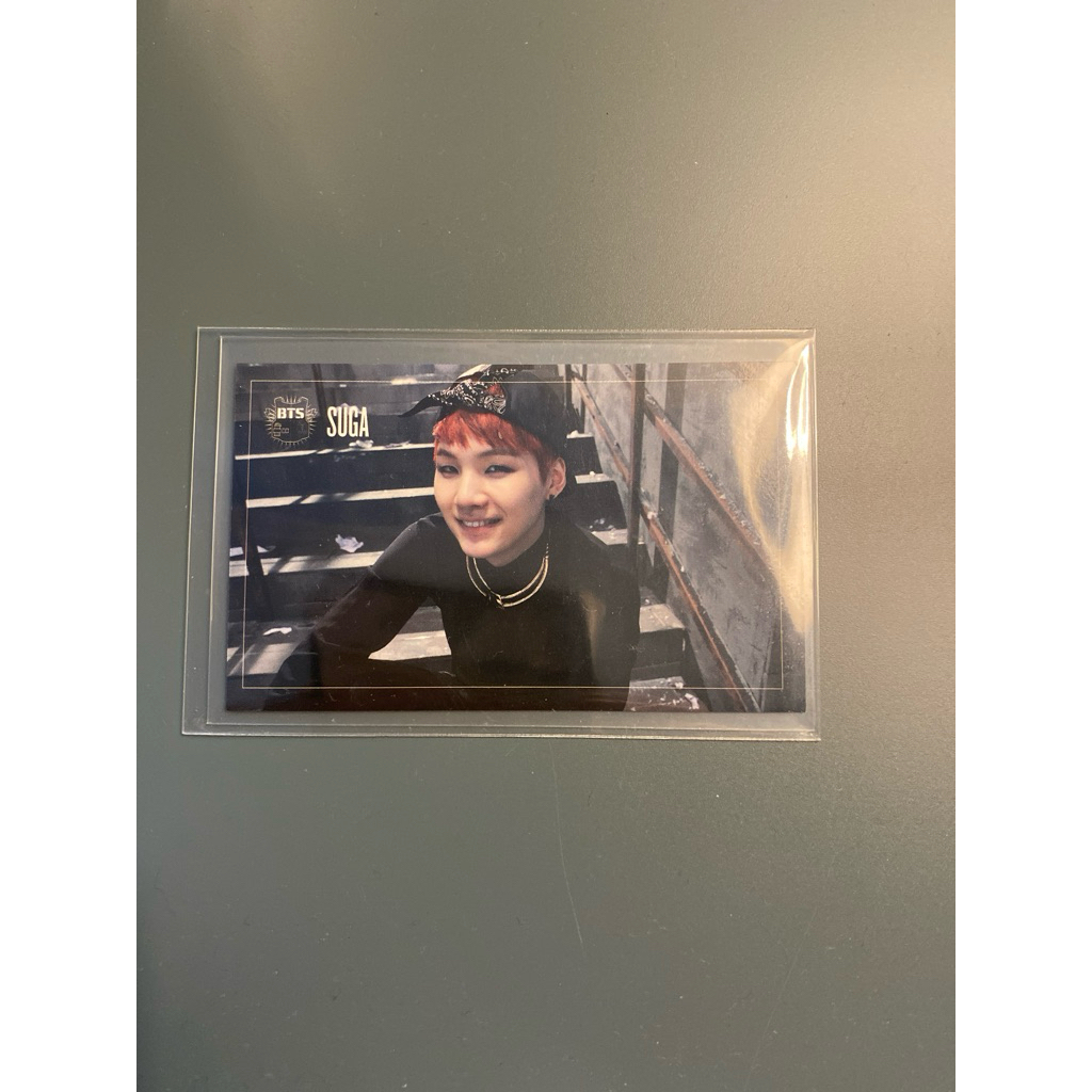 suga yoongi photocard pc dark and wild album agust d bts namjoon rm jin seokjin jungkook jk hoseok j