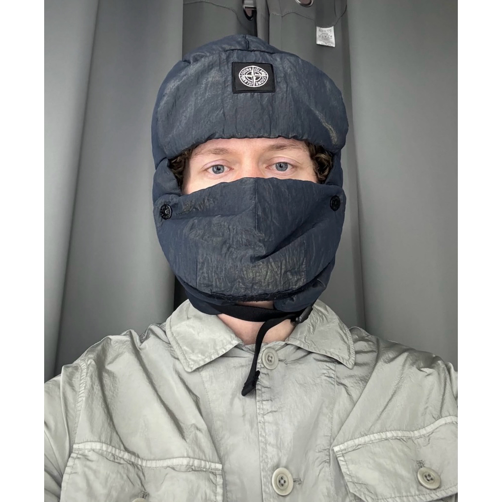 Stone Island Nylon Metal Trapper Hat