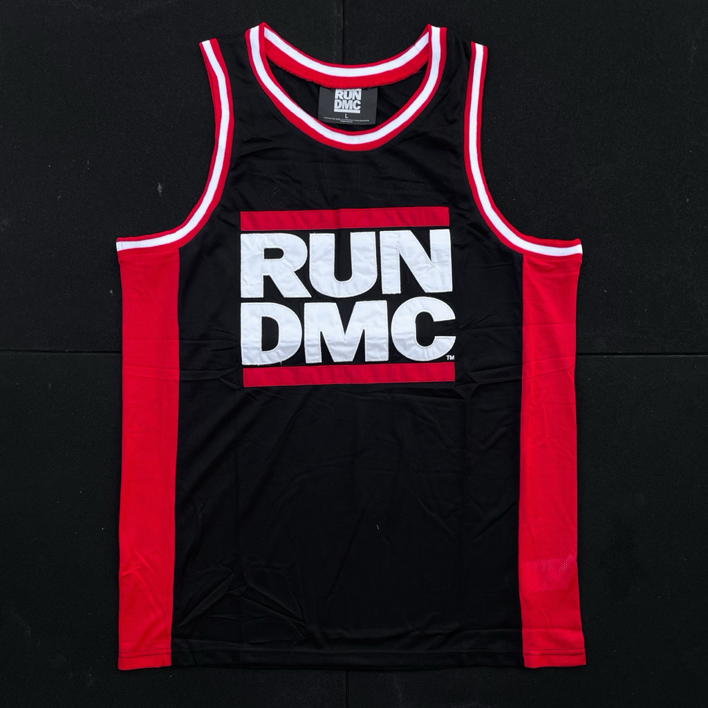 Jersey Band Pria Wanita Run Dmc - Stiches Original Official