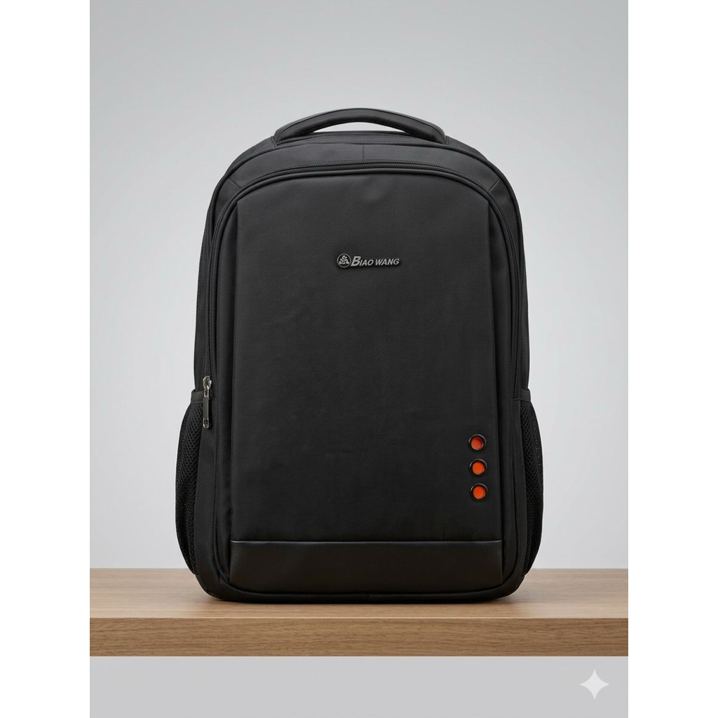 Tas Ransel Pria Premium | Bahan import Tebal | Ransel BiaoWang 19inch | Big size Quality