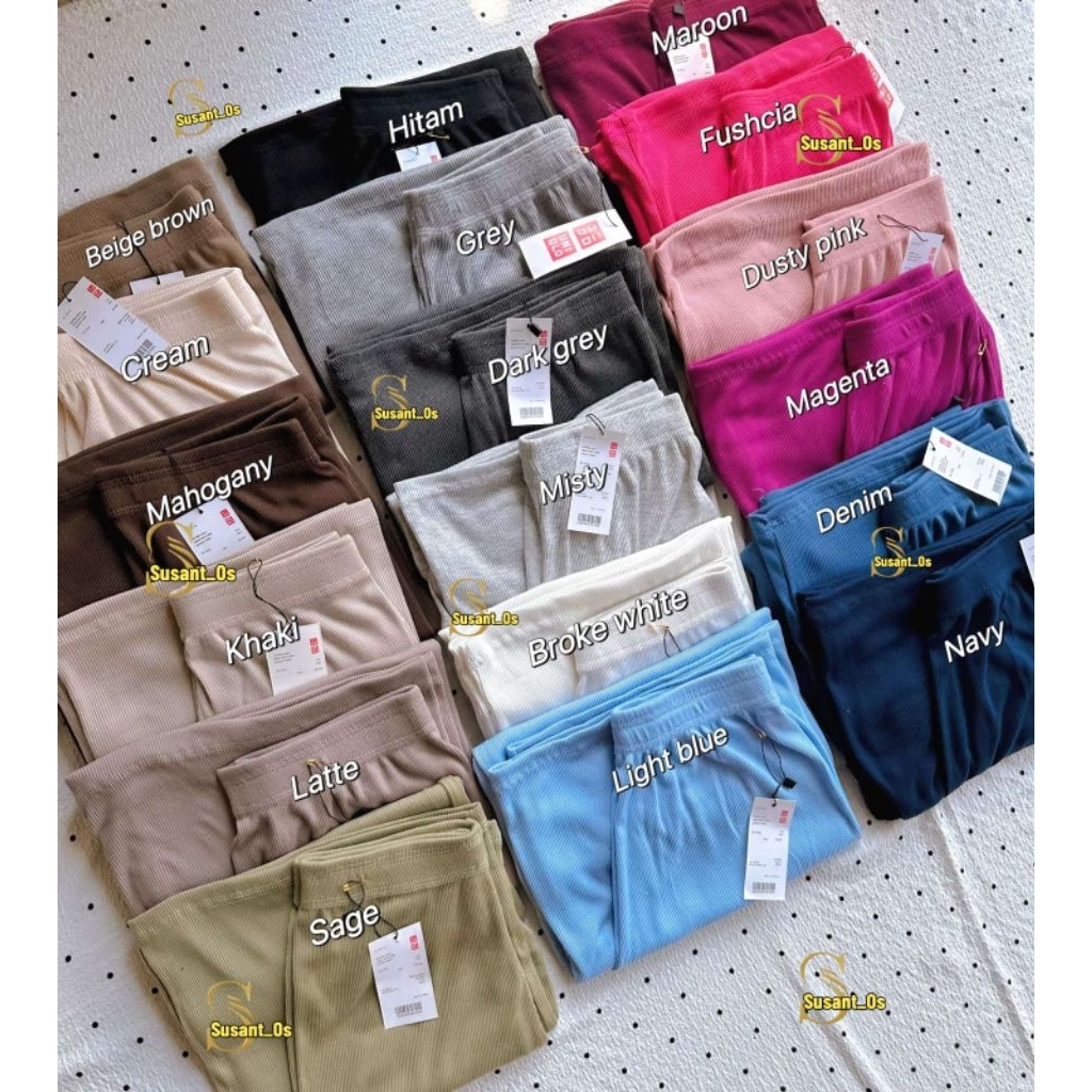KULOT KNIT RIB PREMIUM ALA UNIQLO