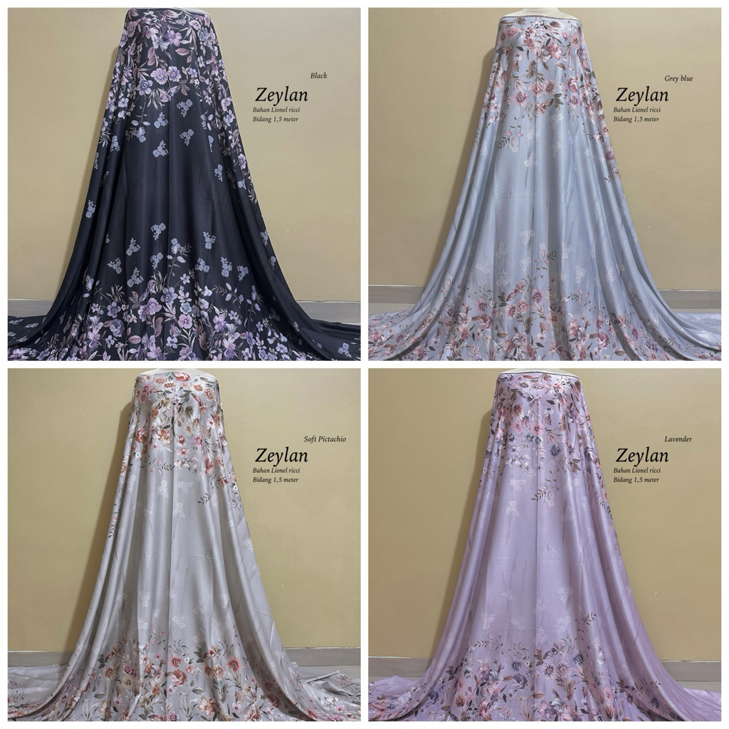 BAHAN KAIN LIONEL RICHIE | ZEYLAN | Kain Gamis | Bahan Mukena