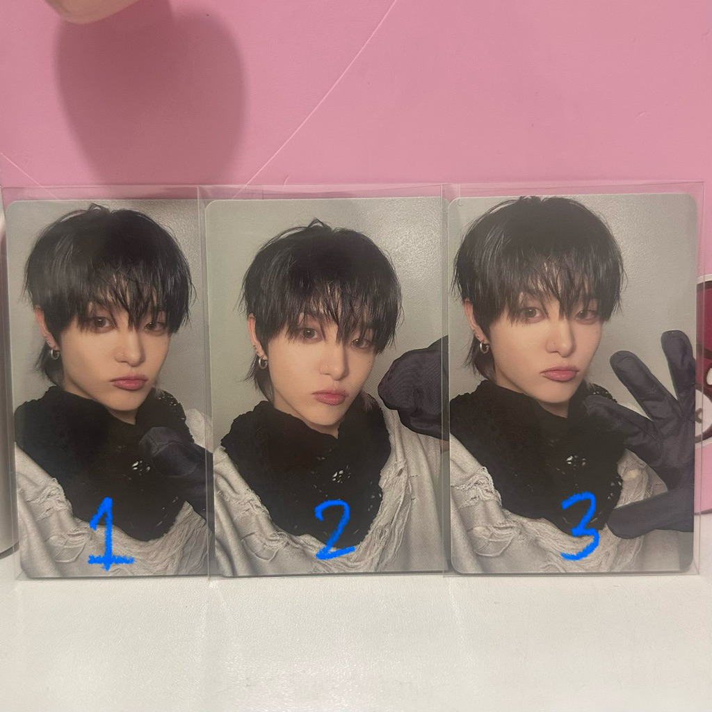 OFFICIAL - Photocard Treasure love pulse digipack sporty ver Jihoon