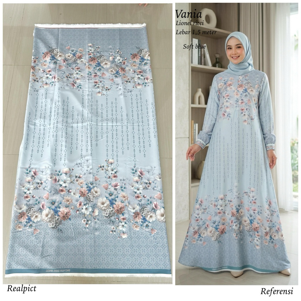 BAHAN KAIN LIONEL RICHIE | VANIA | Kain Gamis