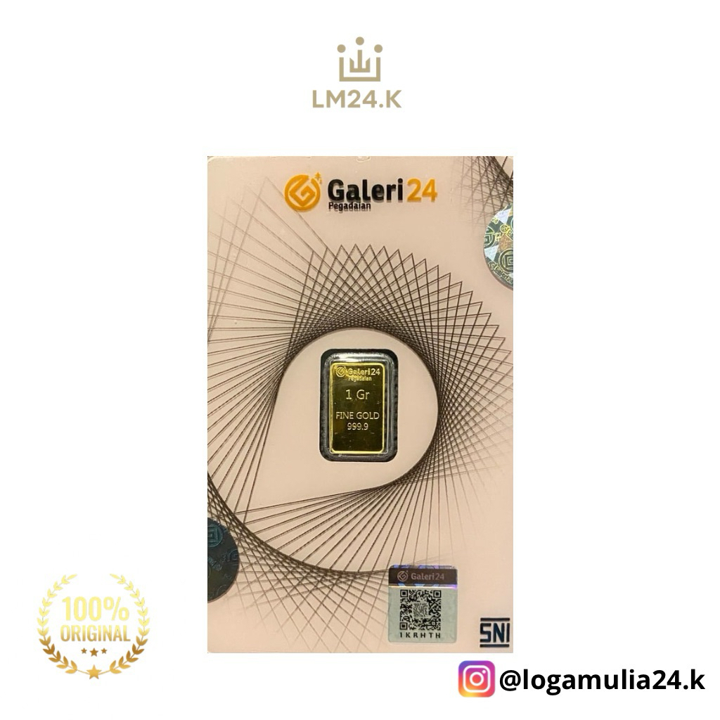 Emas Galeri24 Pegadaian 1 gram Logam Mulia