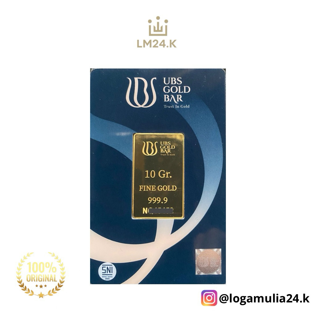 Emas UBS 10 Gram Logam Mulia