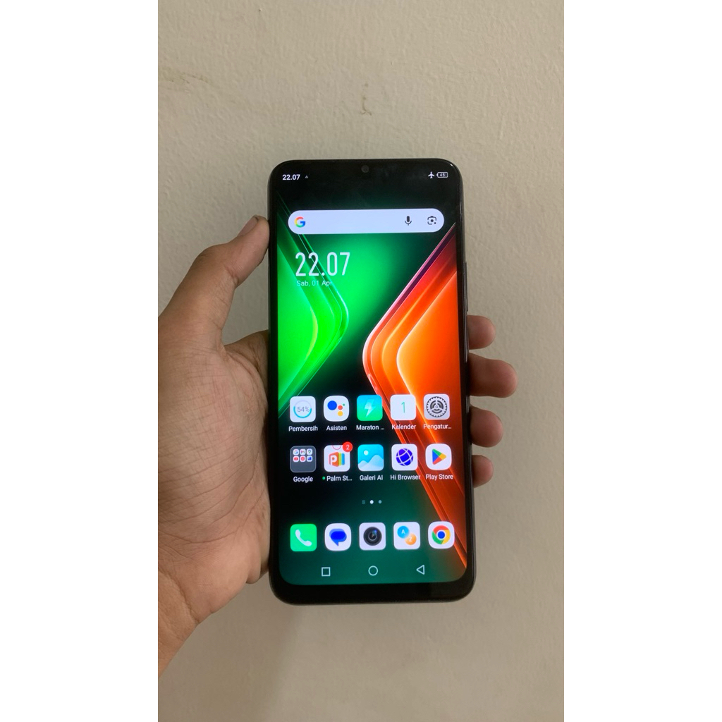INFINIX HOT 11 PLAY 3/32 GB 4G LTE HANDPHONE ANDROID SECOND MURAH BERKUALITAS ORIGINAL