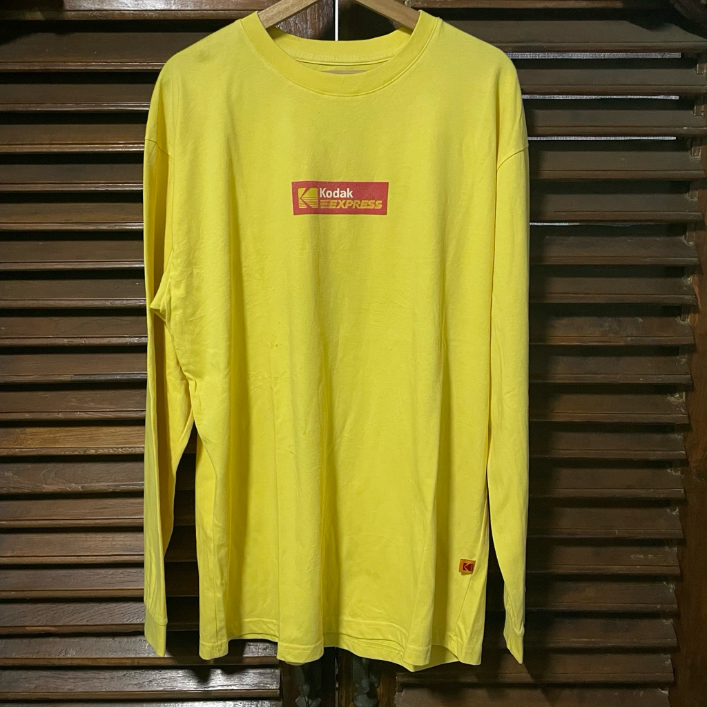 kaos lengan panjang kodak size xl