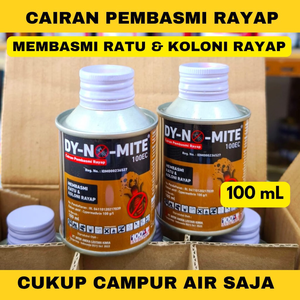 CAIRAN PEMBASMI RAYAP DYNOMITE / MEMBASMI RATU DAN KOLONI RAYAP