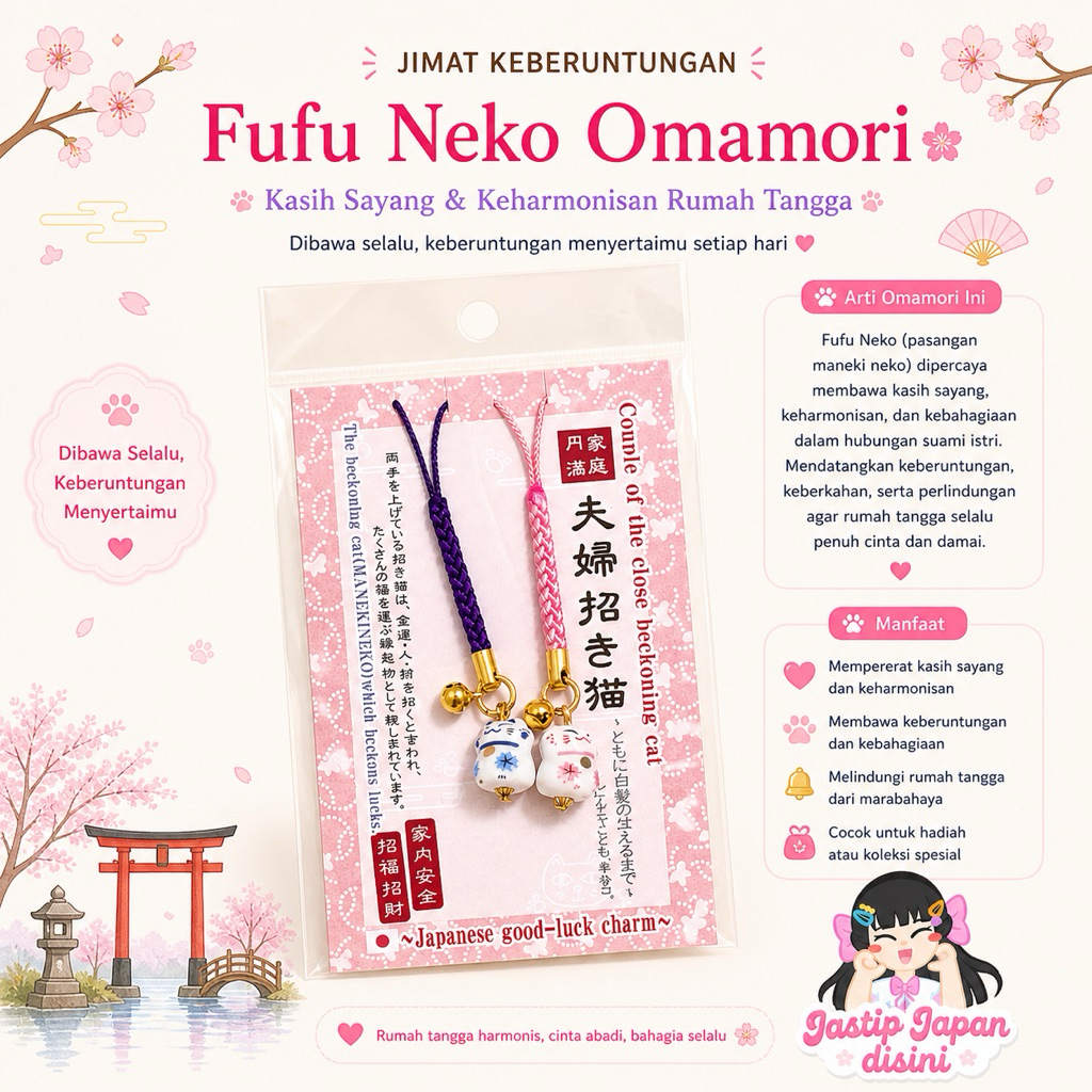 CHARM COUPLE OMAMORI JAPAN