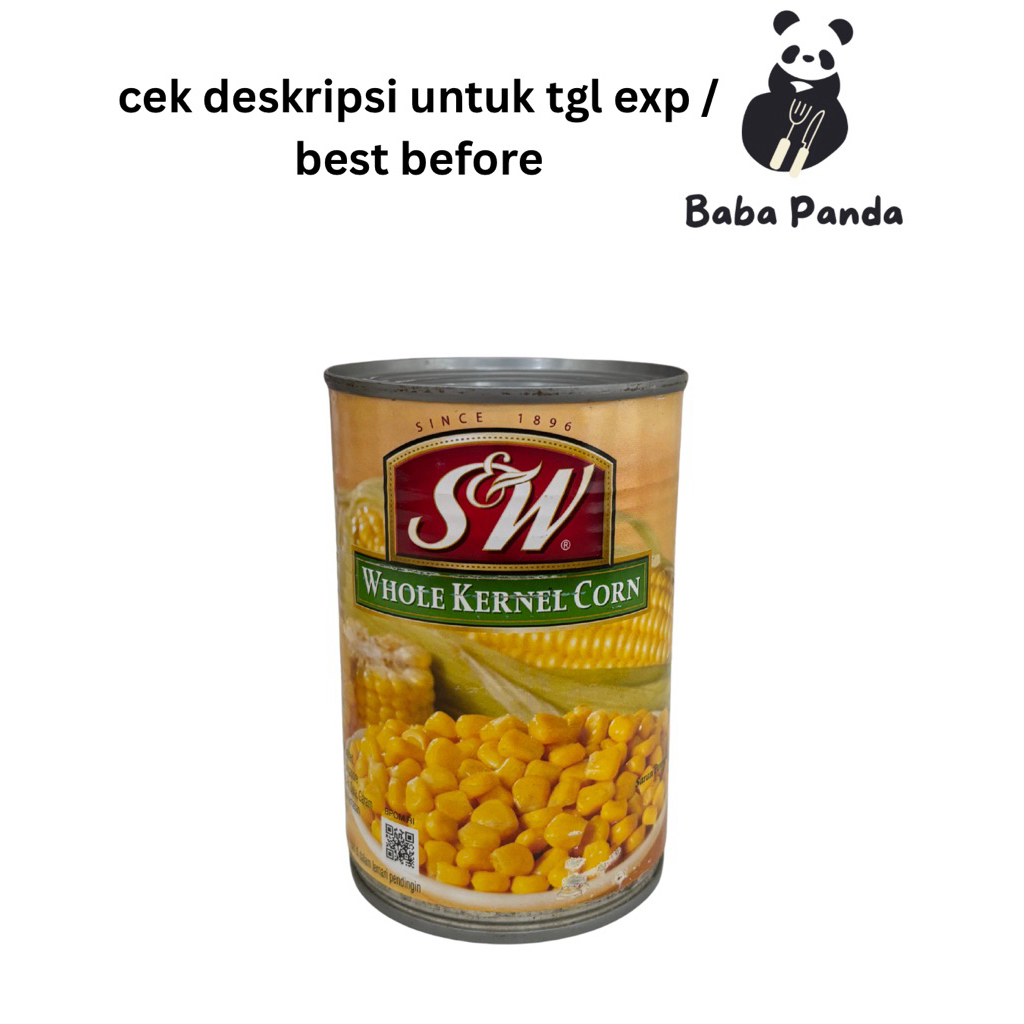 SW Whole Kernel Corn 410g – Jagung Manis Kaleng