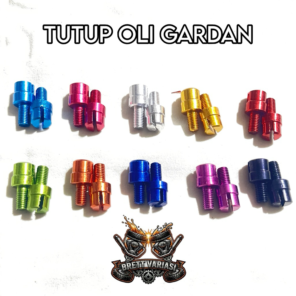 TUTUP OLI GARDAN ALL MOTOR HONDA VARIO PCX BEAT SCOOPY TUTUP OIL OLI GARDAN ALUMUNIUM