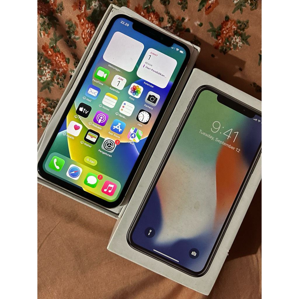 preloved iphone x 64gb inter