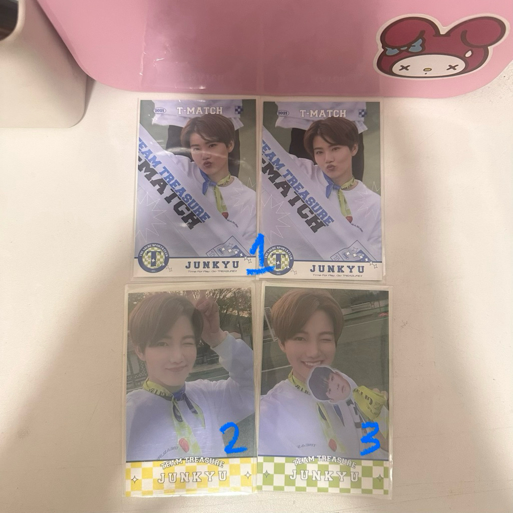 OFFICIAL - Photocard Treasure Tmatch Junkyu