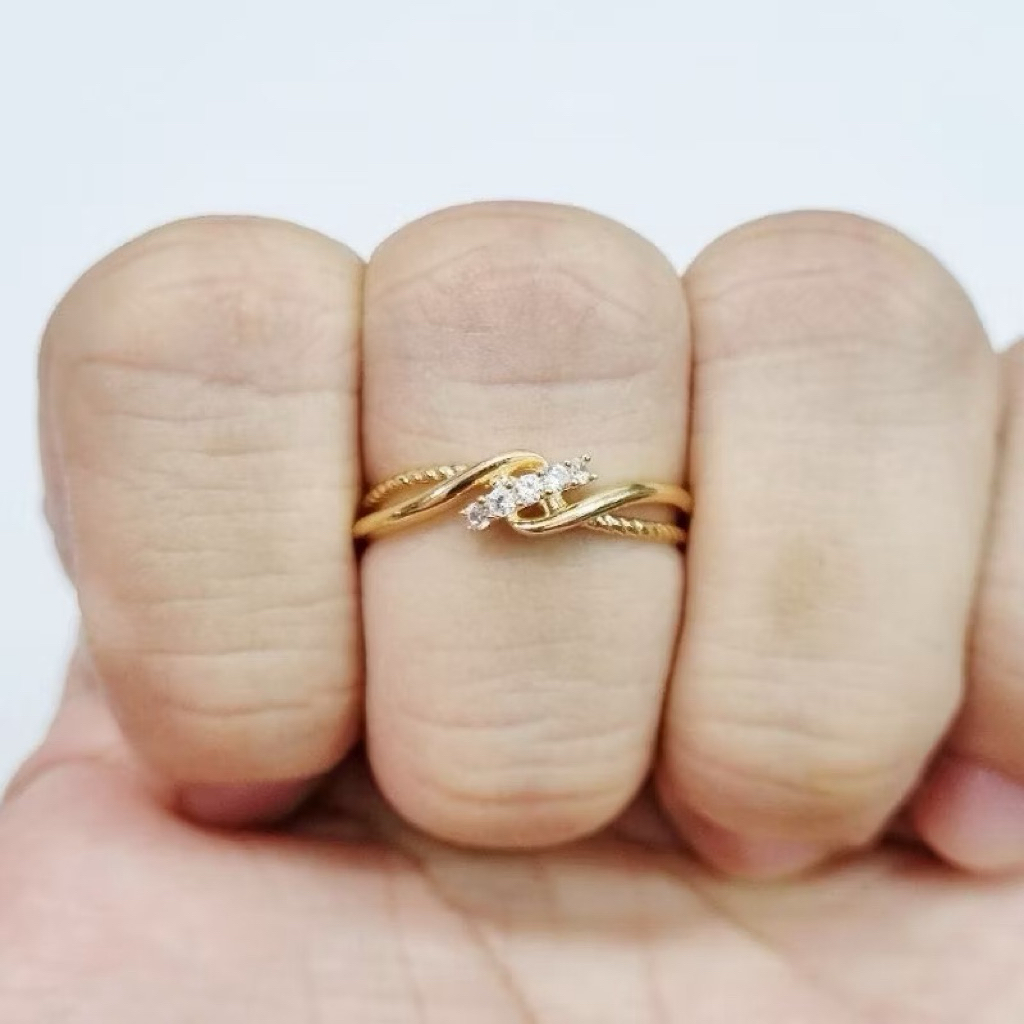B10 KO- CINCIN LILIT 1.4GR KADAR 375 UKURAN 17