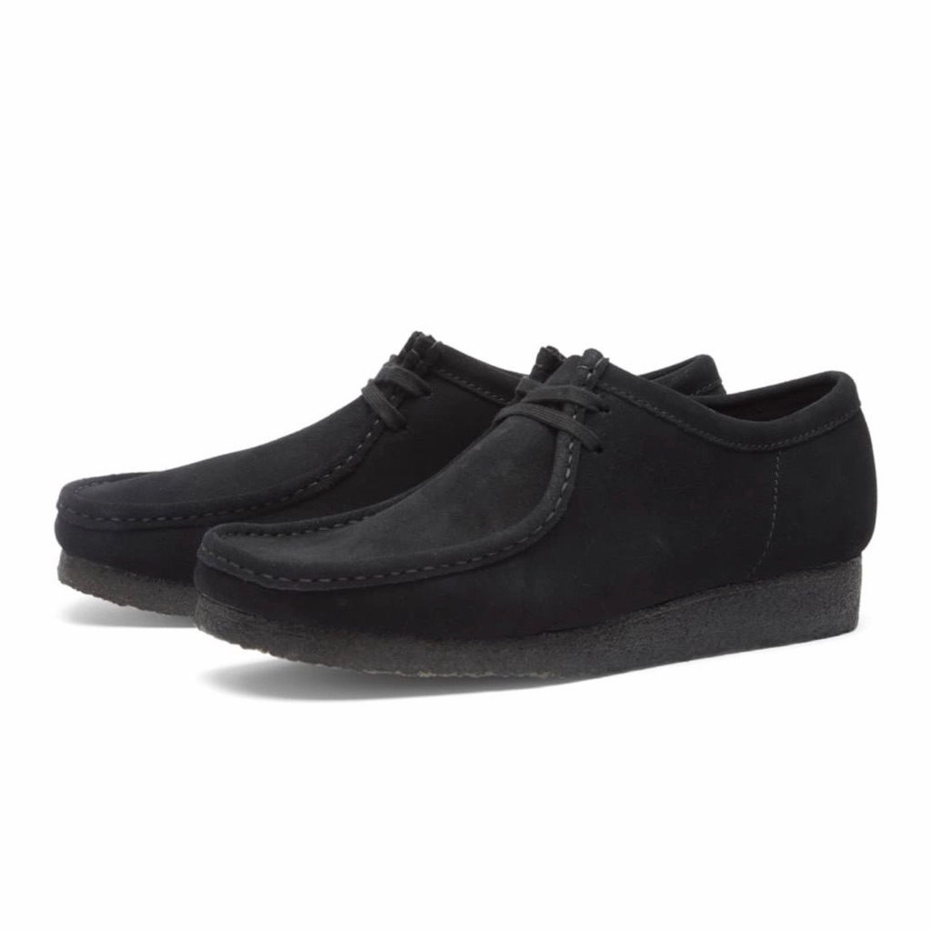 Clarks Originals Wallabee Black Suede
