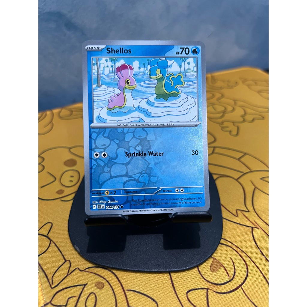 Shellos 046/191 Reverse Holo Pokemon TCG Surging Sparks
