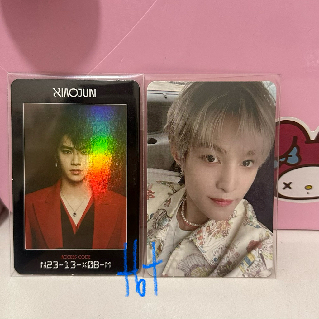 OFFICIAL - Photocard NCT 2020 Resonance pt.2 Departure Arrival acc card yangyang xiaojun