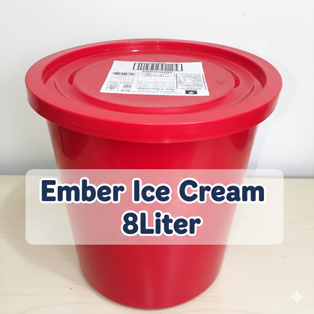 Ember Bekas Ice Cream 8 Liter