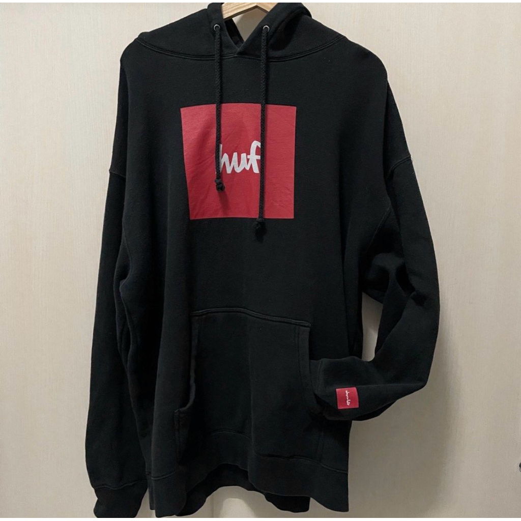 jacket skateboard huf chocolate preloved