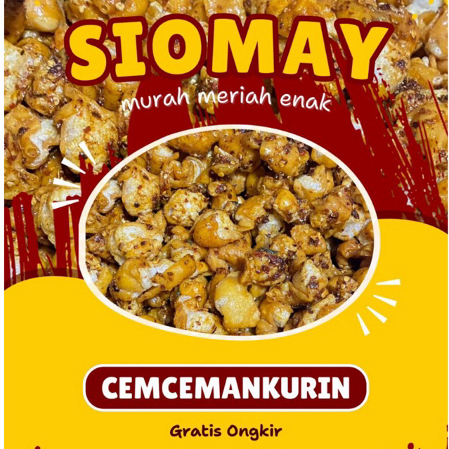 Siomay kering mini pedas 1kg / Siomay kering pedas 1kg